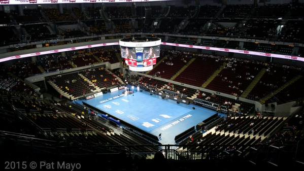 The calm before the storm. Photo from Patrick Mayo/INQUIRER Libre