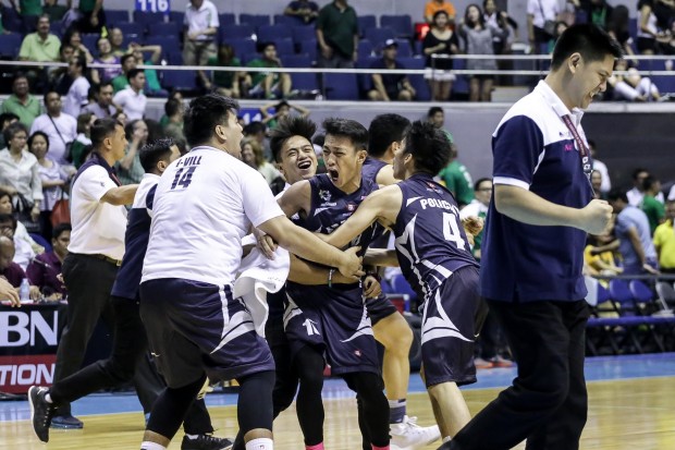 Adamson Falcons take down a Final Four contender. Photo by Tristan Tamayo/INQUIRER.net