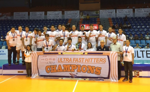 PLDT Ultra Fast Hitters during their championship run in Spikers' Turf.