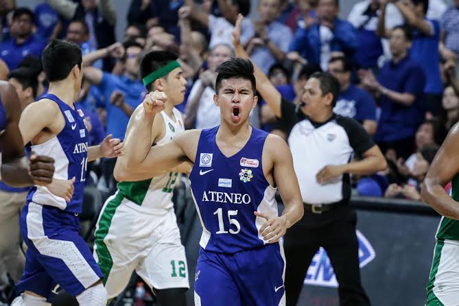 Kiefer Ravena's game-high 19 points weren't enough to lift Ateneo over La Salle on Sunday. Tristan Tamayo/INQUIRER.net