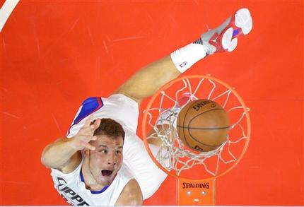 Clippers forward Blake Griffin went for 22 points and 10 rebounds to extend their streak to four. AP