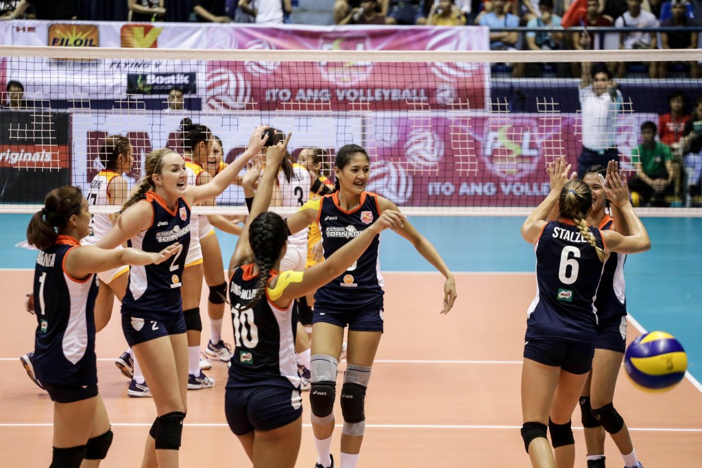 Foton goes for title sweep against Petron on Monday in Game 2 of the Philippine Superliga Grand Prix Finals at Cuneta Astrodome. Tristan Tamayo/INQUIRER.net