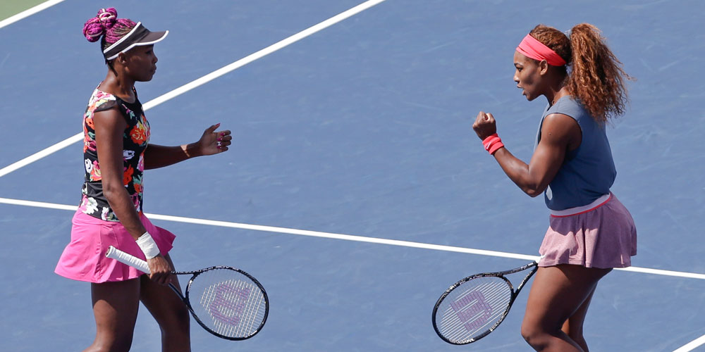 Venus Williams, left, and Serena Williams. AP FILE PHOTO