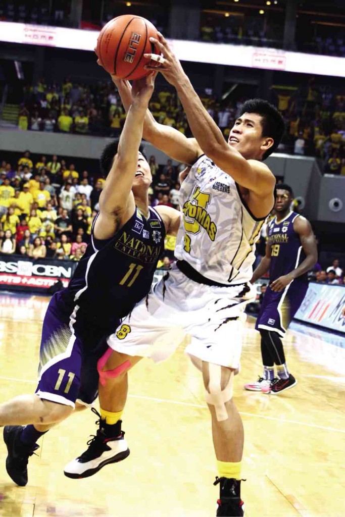 CENTER of the storm: Ed Daquioag managed just 4 points in Game 1. 