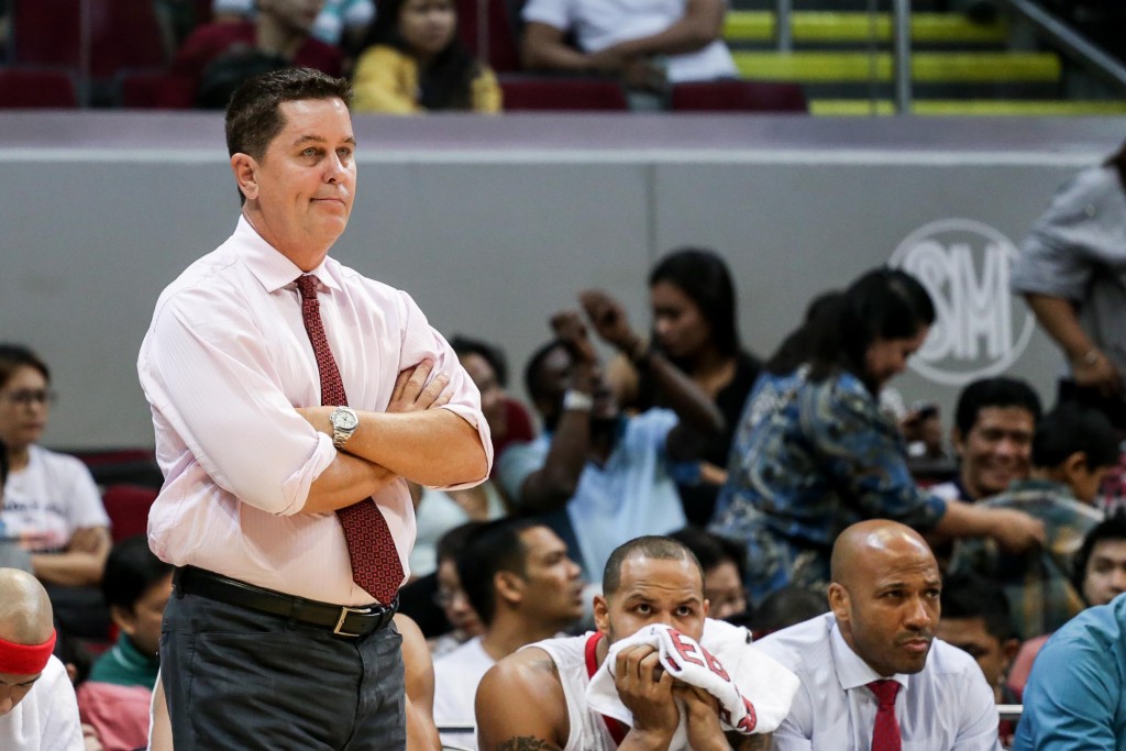 Coach Tim Cone. Photo by Tristan Tamayo/INQUIRER.net 