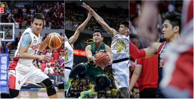 (From L-R) Baser Amer, Mike Tolomia and Mark Cruz. Photos by Tristan Tamayo/INQUIRER.net