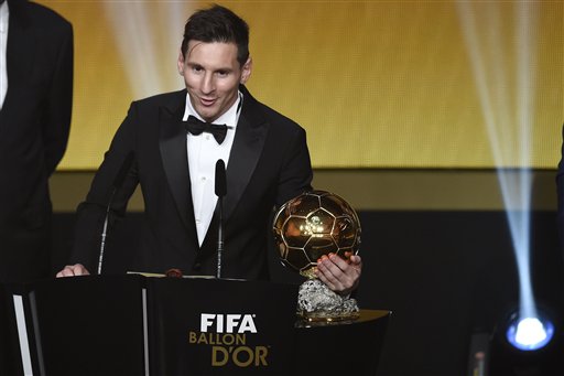 Lionel Messi wins FIFA world player award for 5th time - Inquirer Sports