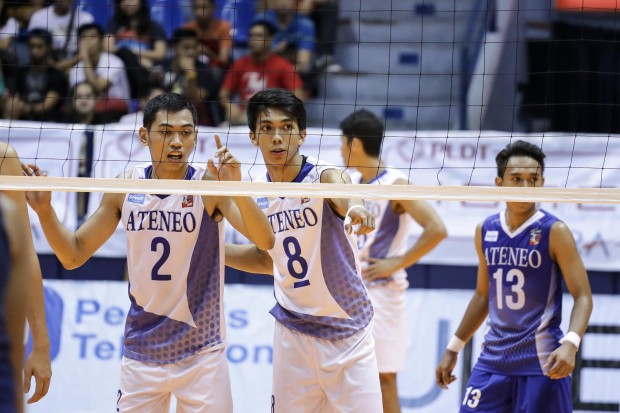 Ateneo Blue Eagles. Photo by Tristan Tamayo/INQUIRER.net