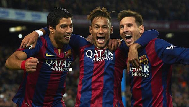 Suarez Neymar Messi Barcelona
