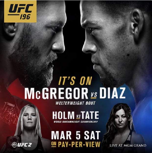SCREENGRAB FROM UFC'S TWITTER ACCOUNT