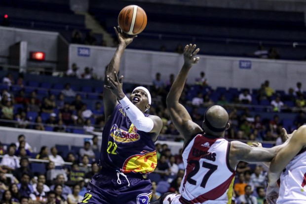Rain or Shine import  Photo by Tristan Tamayo/INQUIRER.net 