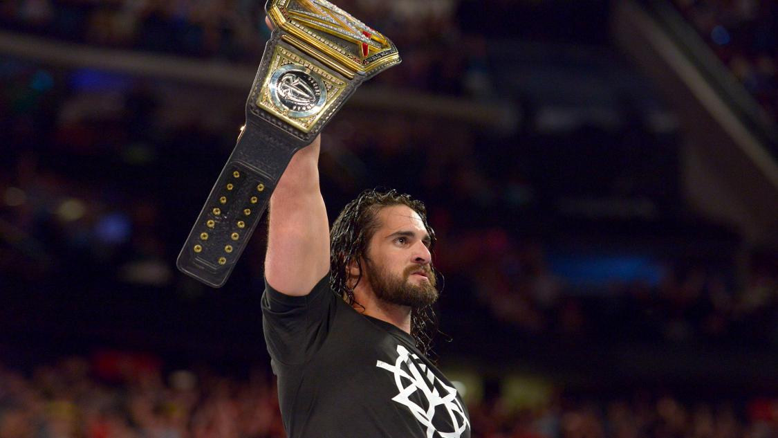Seth Rollins returns at WWE Extreme Rules in New Jersey. Photo by WWE.com