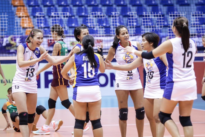 RC Cola Army Lady Troopers. Tristan Tamayo/INQUIRER.net