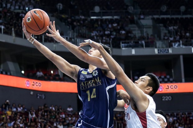 National University vs University of the Philippines. INQUIRER FILE PHOTO