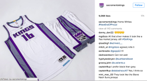 Sacramento Kings unveil four new jerseys as part of rebranding process