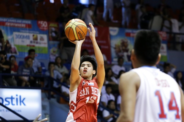 San Beda's Ranbill Tongco. Photo by Tristan Tamayo/INQUIRER.net
