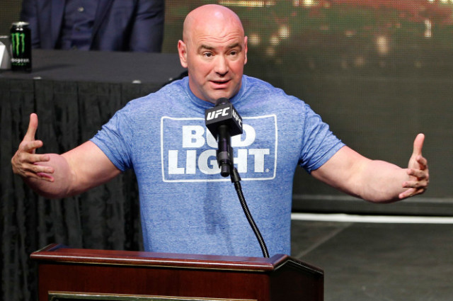 UFC president Dana White. AP