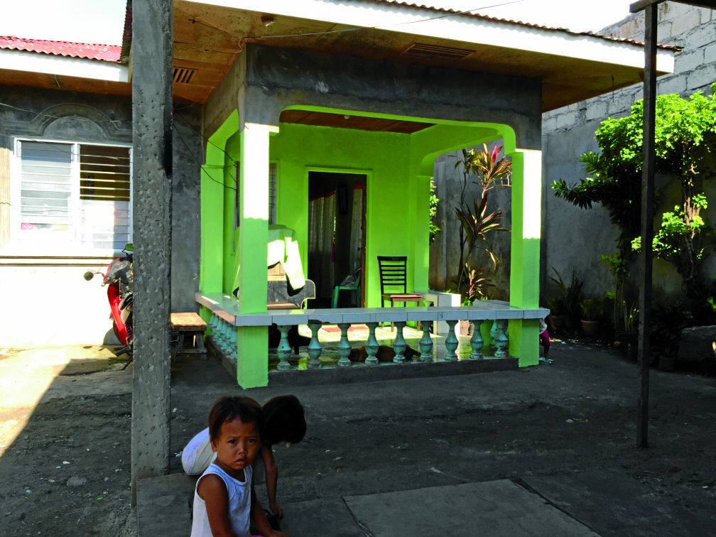 A mini bungalow house, one of the many fruits Hidilyn Diaz invested when she started competing in weightlifting. This is where Hidilyn Diaz practiced everytime she comes home in Mampang barangay, Zamboanga City. Most of the weightlifting materials are donated by coaches, friends and schools Universidad de Zamboanga. PHOTO BY JULIE ALIPALA/INQUIRER MINDANAO