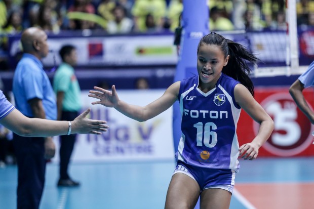 Foton's Cherry Rondina. Photo by Tristan Tamayo/INQUIRER.net