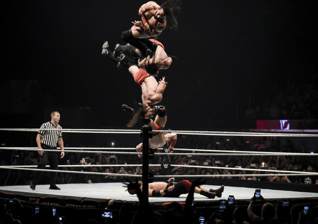 WWE Live Manila. Photo by Sherwin Vardeleon/ INQUIRER