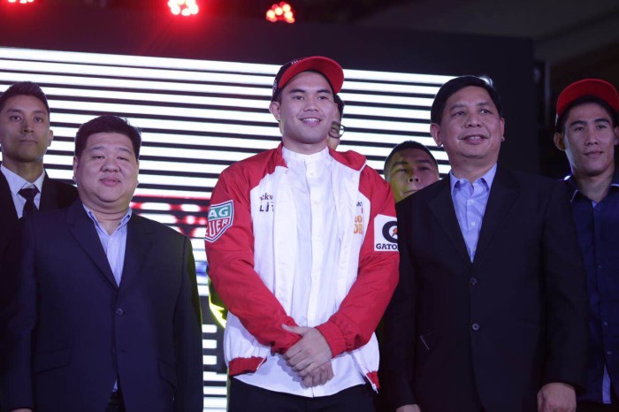 Blackwater Elite selects Raphael Banal as the first pick in the regular draft. Tristan Tamayo/INQUIRER.net
