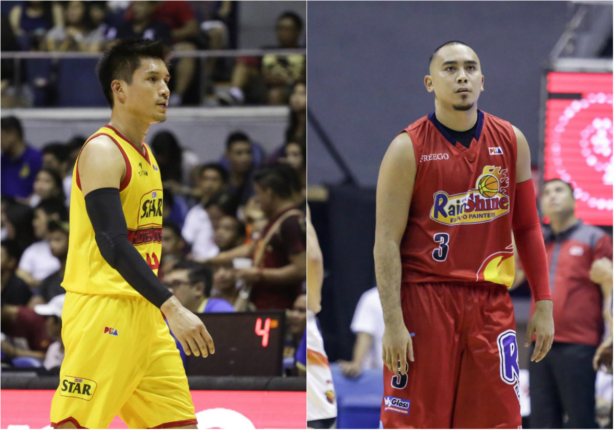 James Yap (left) and Paul Lee. Photo by Tristan Tamayo/INQUIRER.net