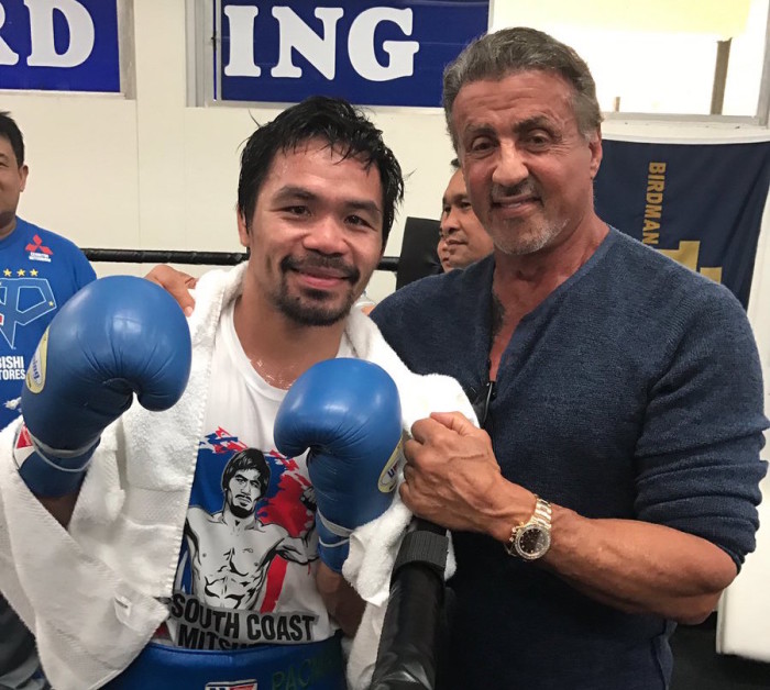 Photo from Manny Pacquiao's Twitter account.