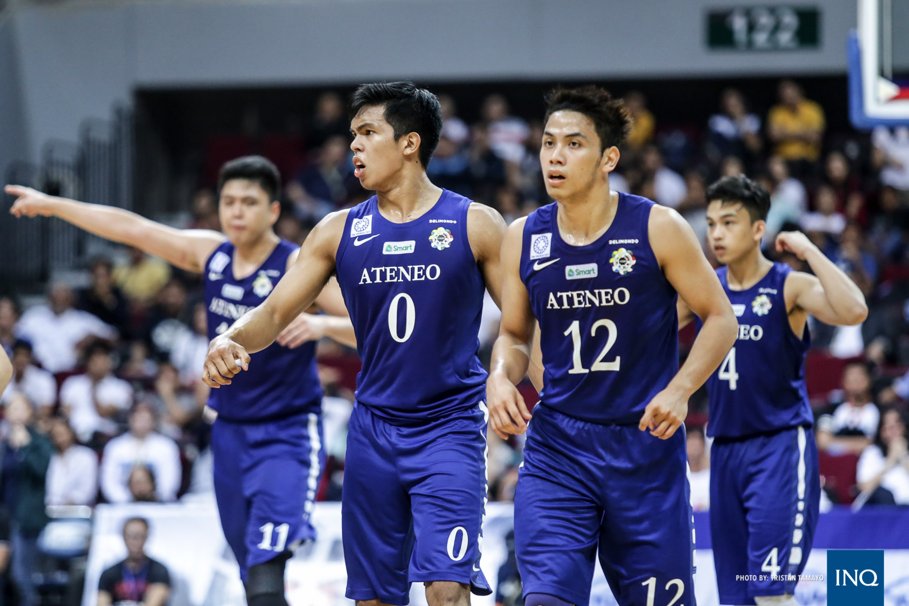 The young Ateneo Blue Eagles. Photo by Tristan Tamayo/INQUIRER.net