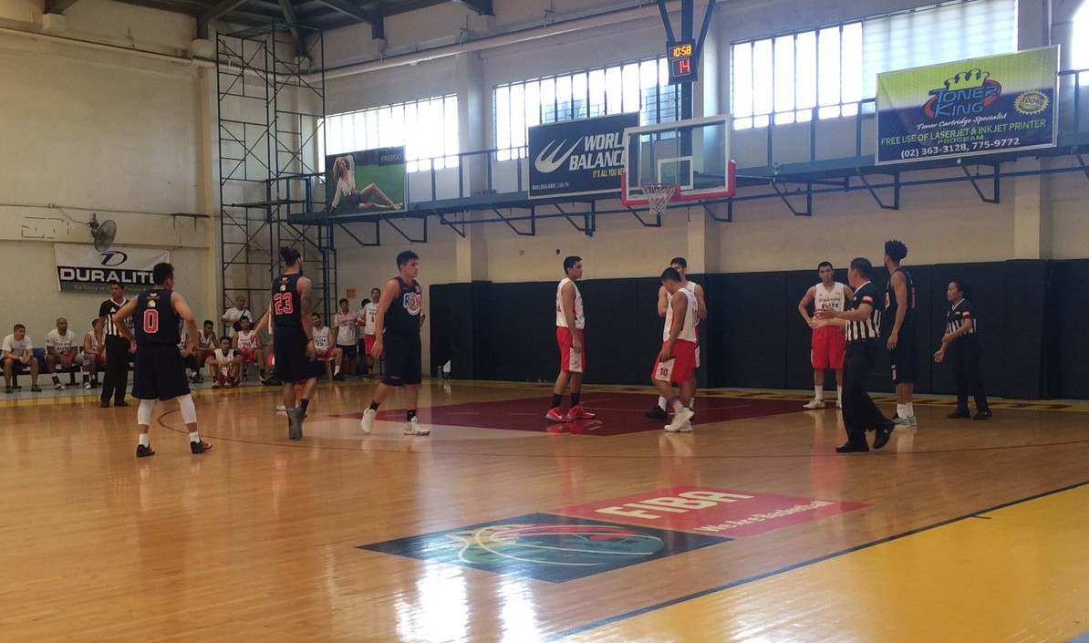 Tune up game between Rain or Shine and Blackwater. 