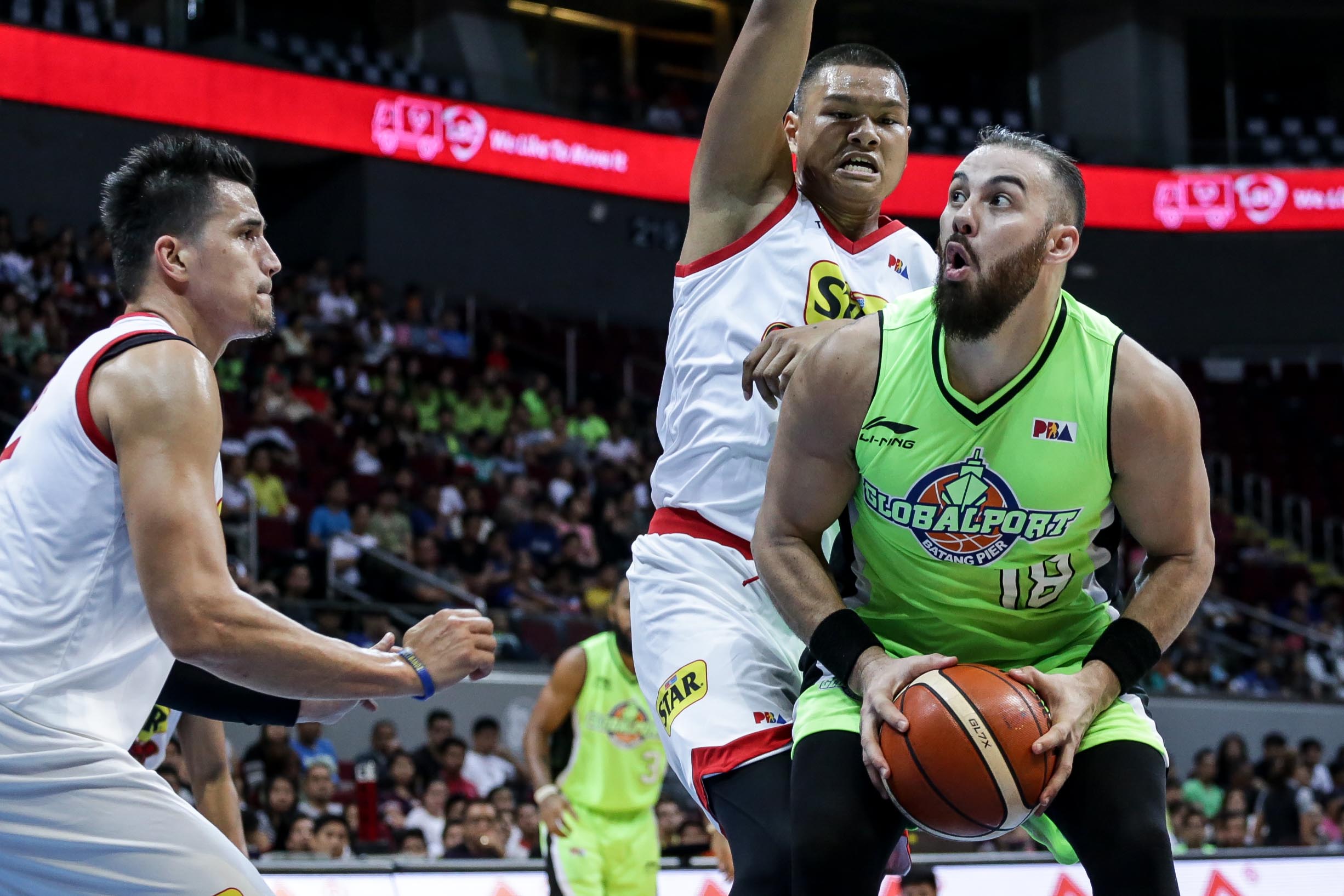 Doug Kramer in a GlobalPort jersey before moving to Phoenix at the start of the season. He went under the knife to close a hole in his heart, the cause of the clot in a vein that led to his brain.
