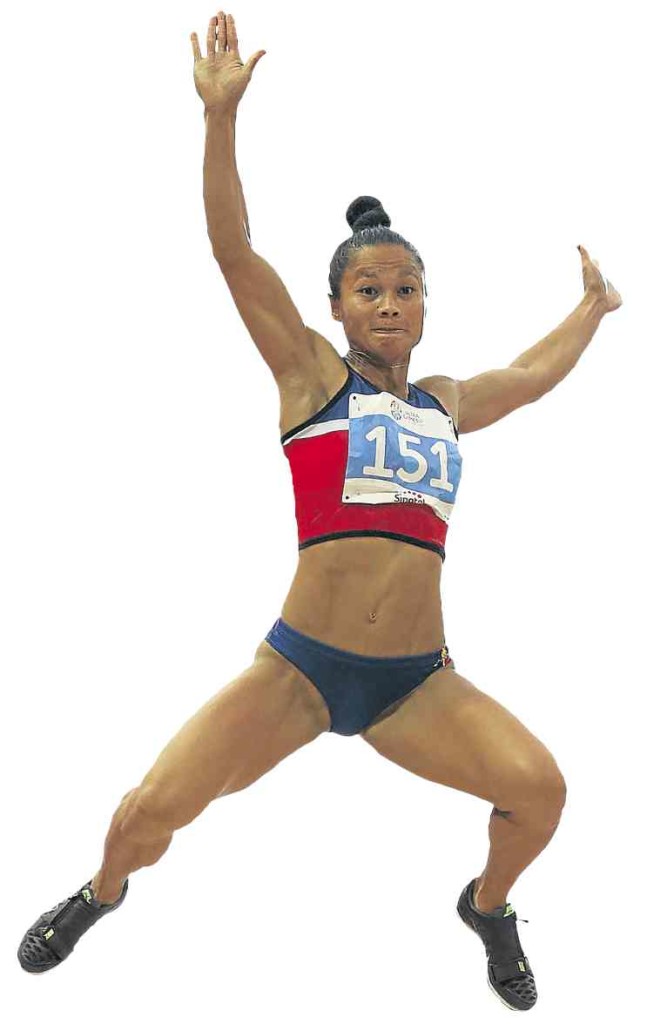 Three-time Olympian Marestella  Torres-Sunang
