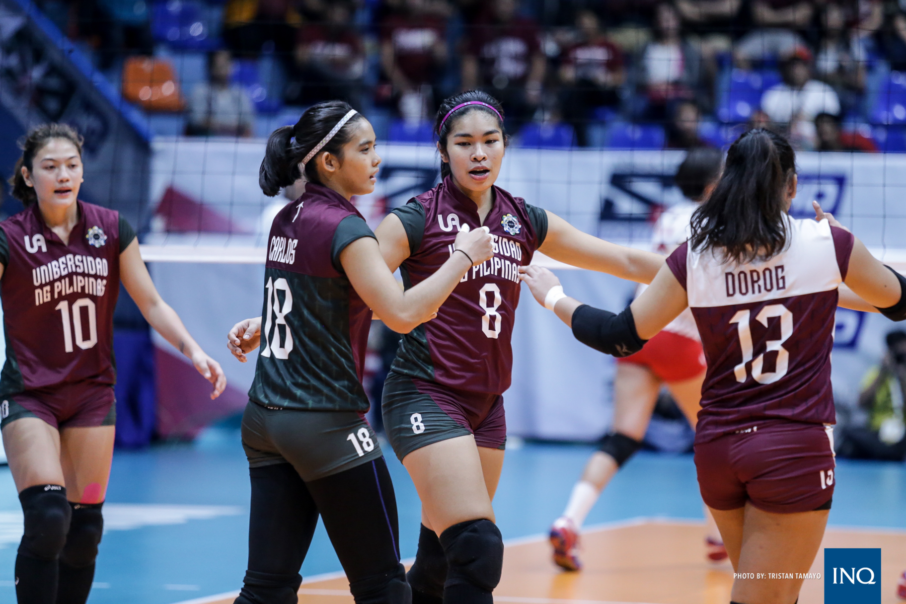 UP's Diana Carlos. Photo by Tristan Tamayo/INQUIRER.net