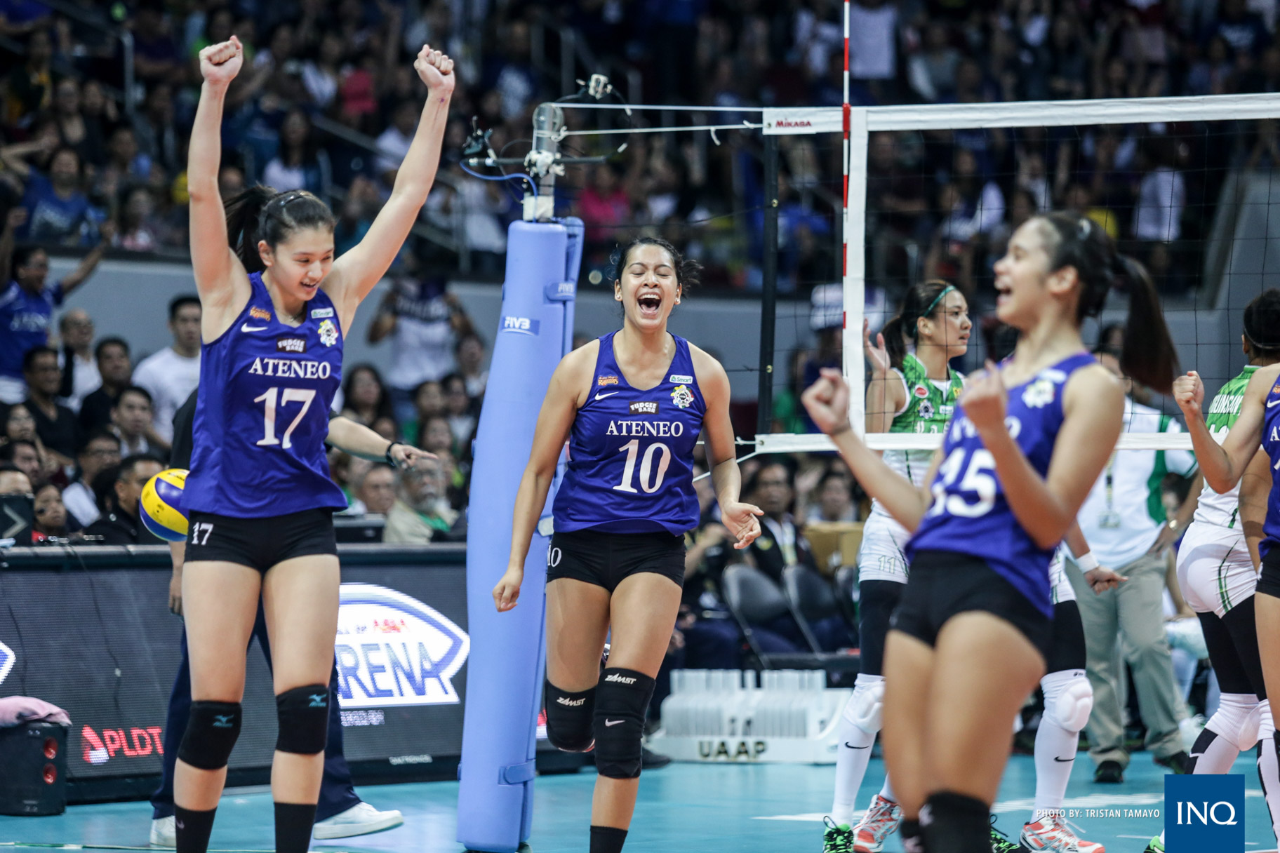 Kat Tolentino and Maddie Madayag. Photo by Tristan Tamayo/INQUIRER.net