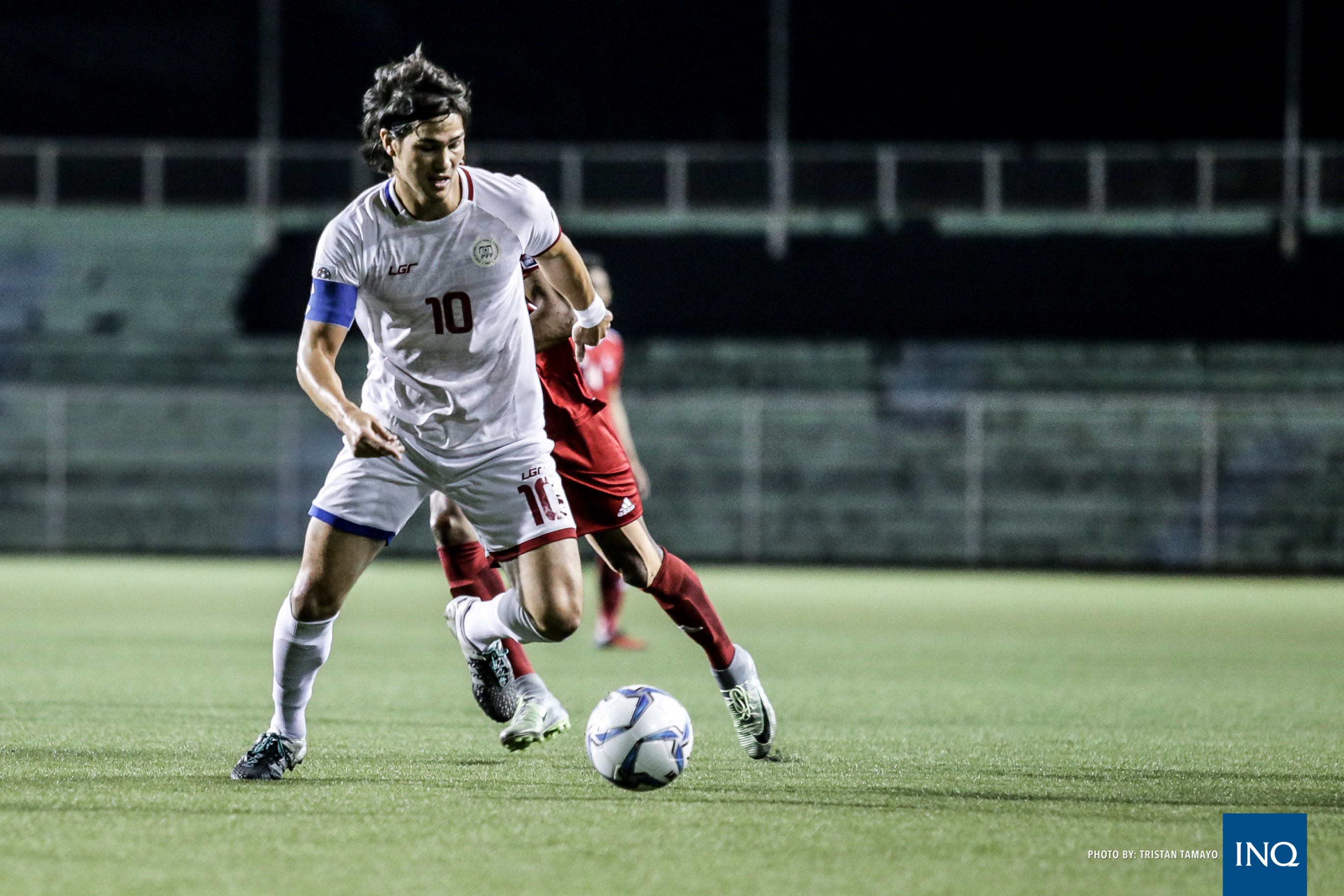 Philippine Azkals vs Nepal in the  2019 AFC Asian Cup qualifiers. Photo by: Tristan Tamayo/Inquirer.net