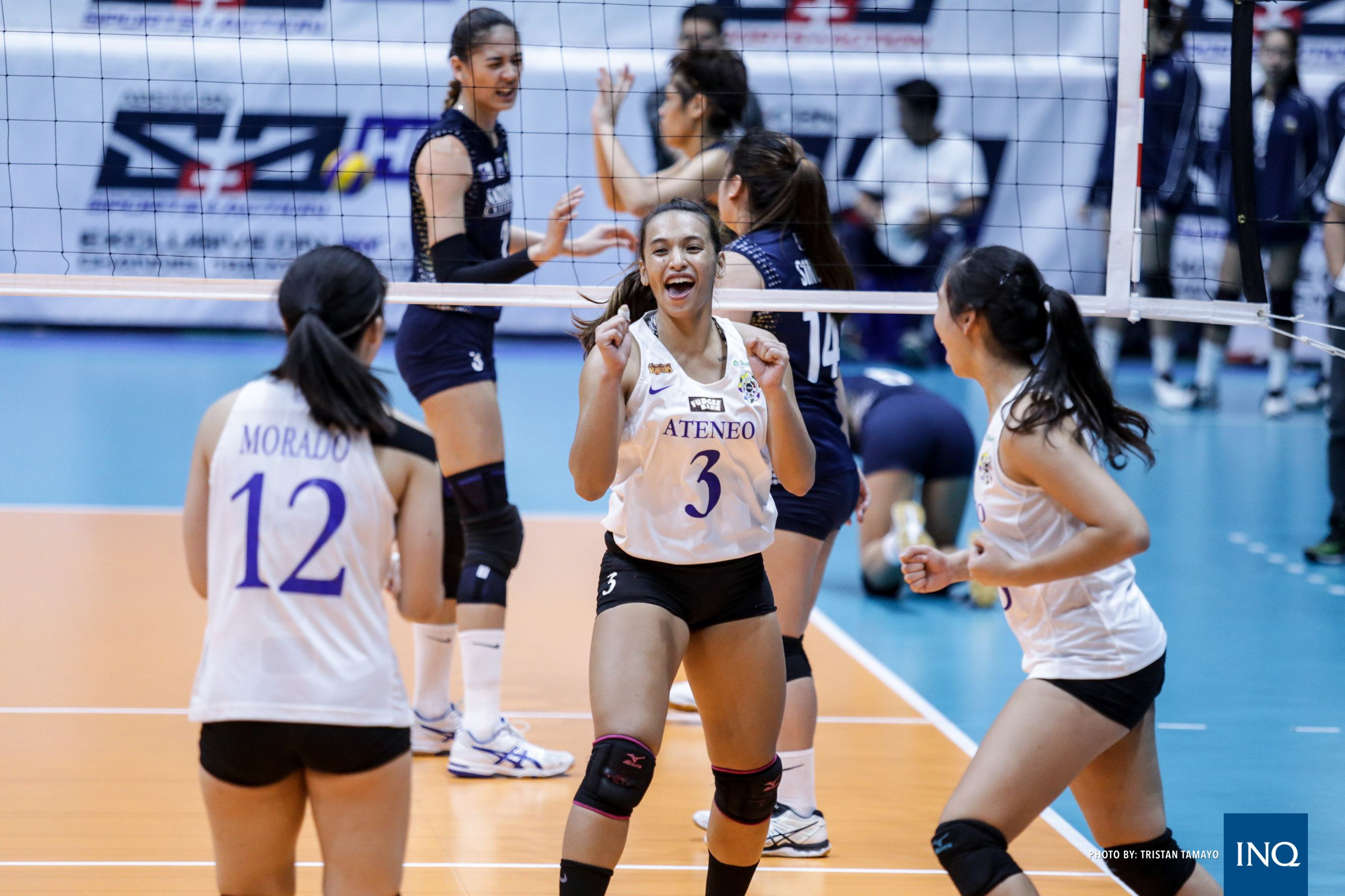 Ateneo's Mich Morente. Photo by Tristan Tamayo/INQUIRER.net