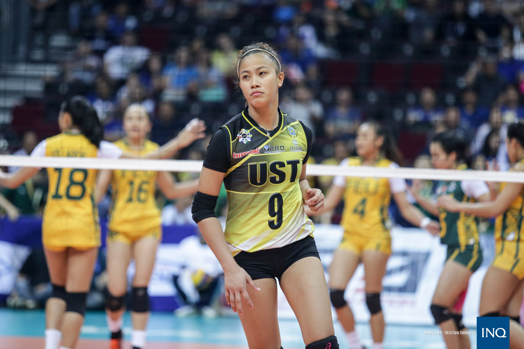 UST's EJ Laure. Tristan Tamayo/INQUIRER.net