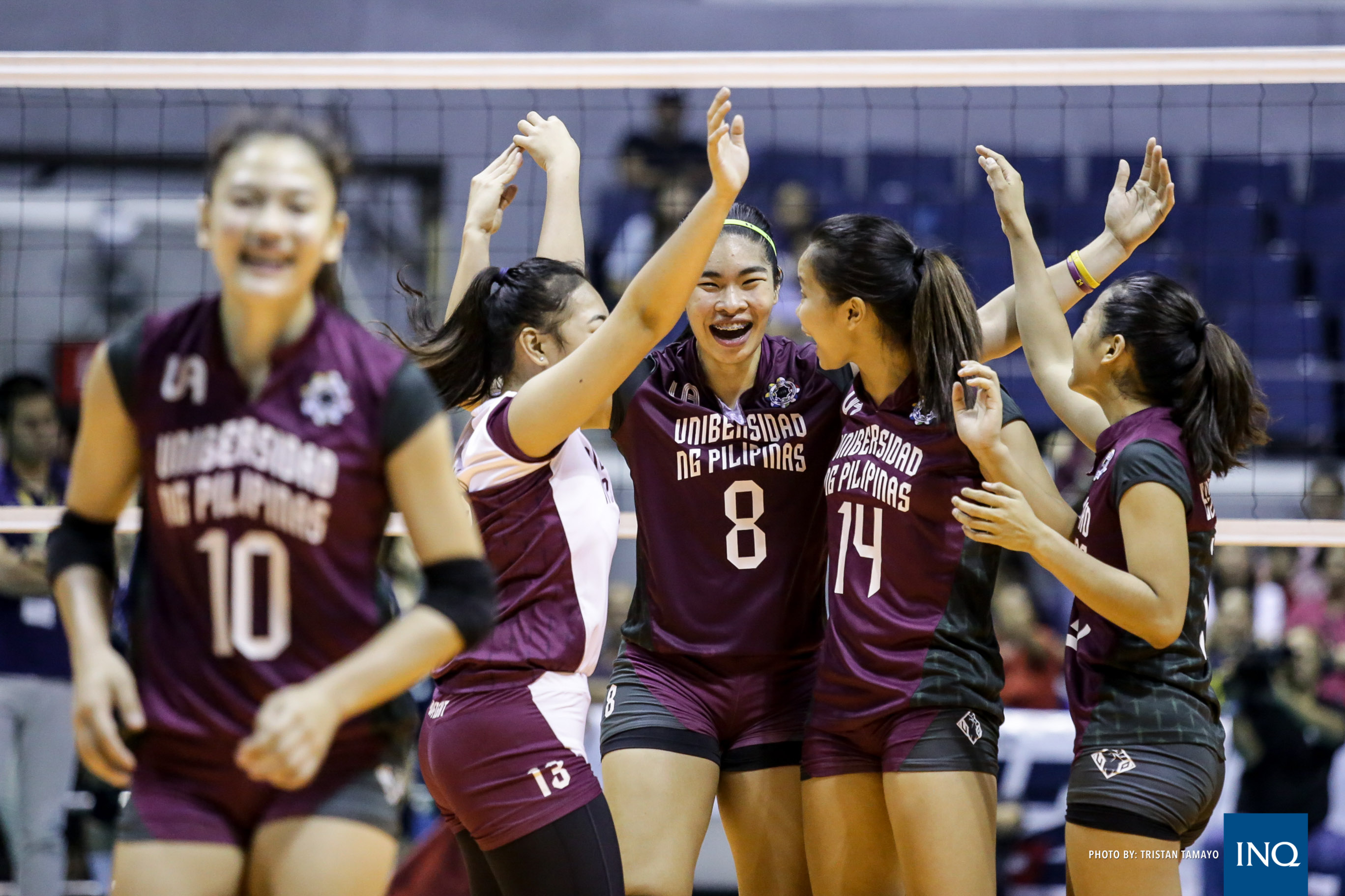 UP's Kathy Bersola. Photo by Tristan Tamayo/INQUIRER.net