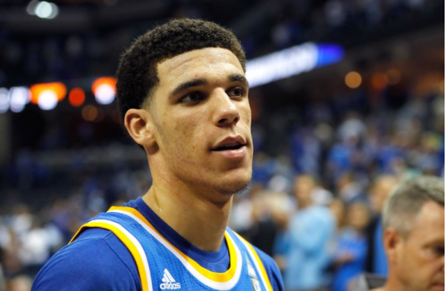 Lonzo Ball. Kevin C. Cox/Getty Images/AFP