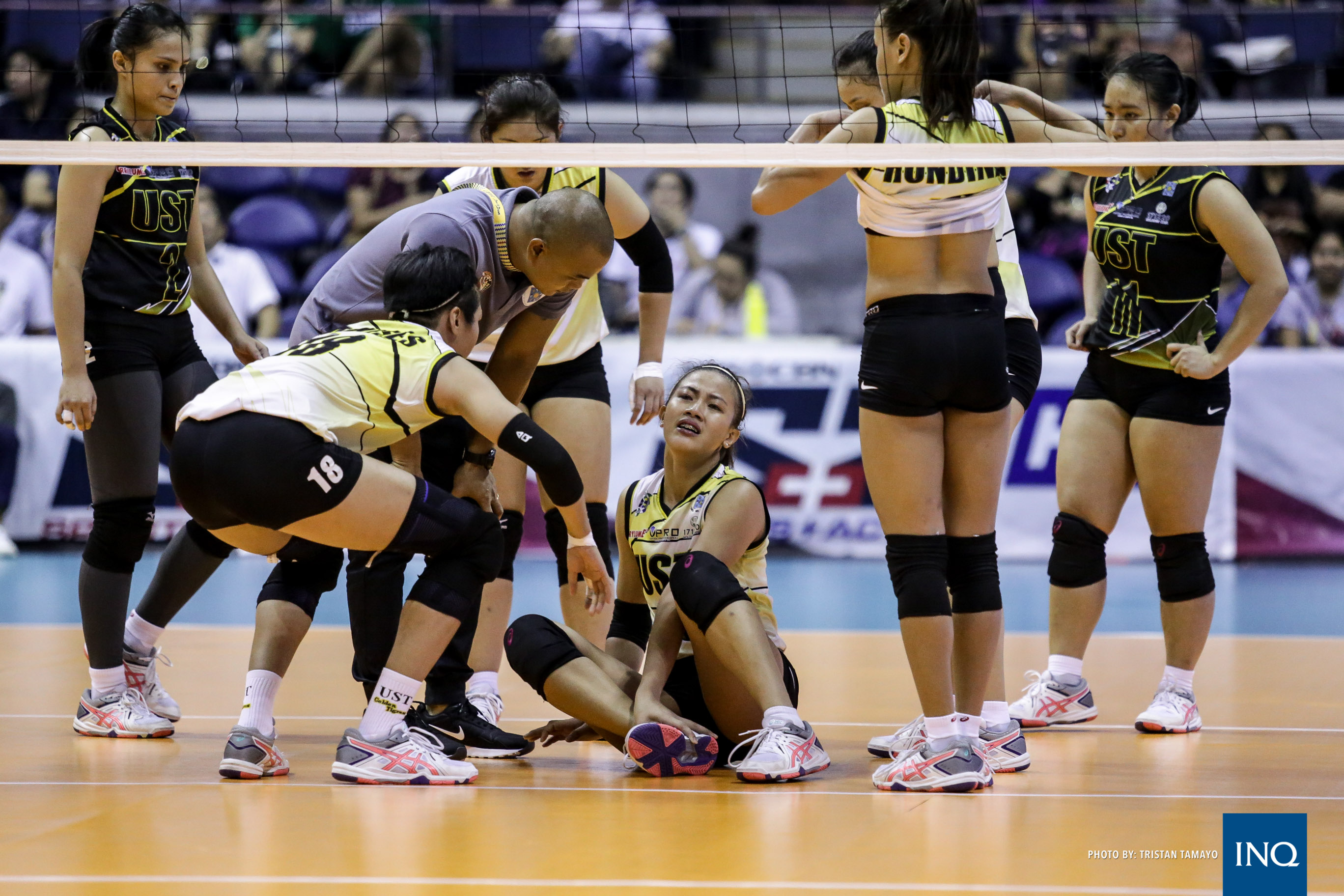 UST's EJ Laure. Photo by Tristan Tamayo/INQUIRER.net