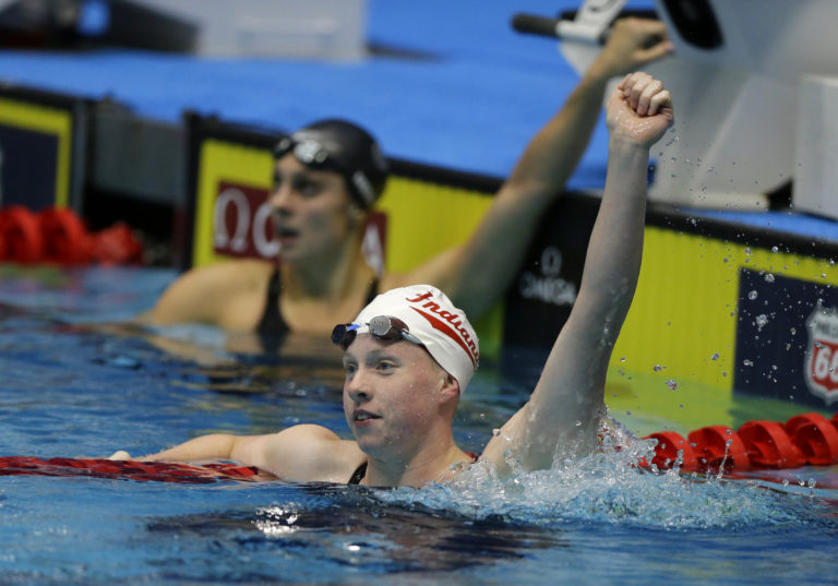 Olympic swimming medalists turn nationals into impressive speed show