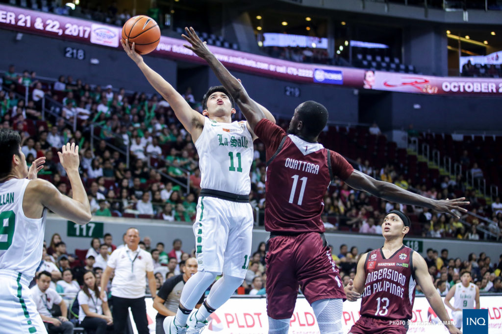 Melecio just happy to be back for La Salle after recovering from dengue ...