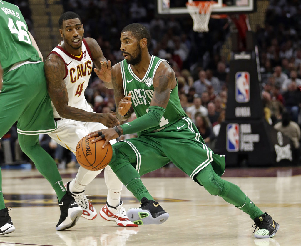#KicksStalker: Irving debuts Kyrie 3 'Celtics' in season ...