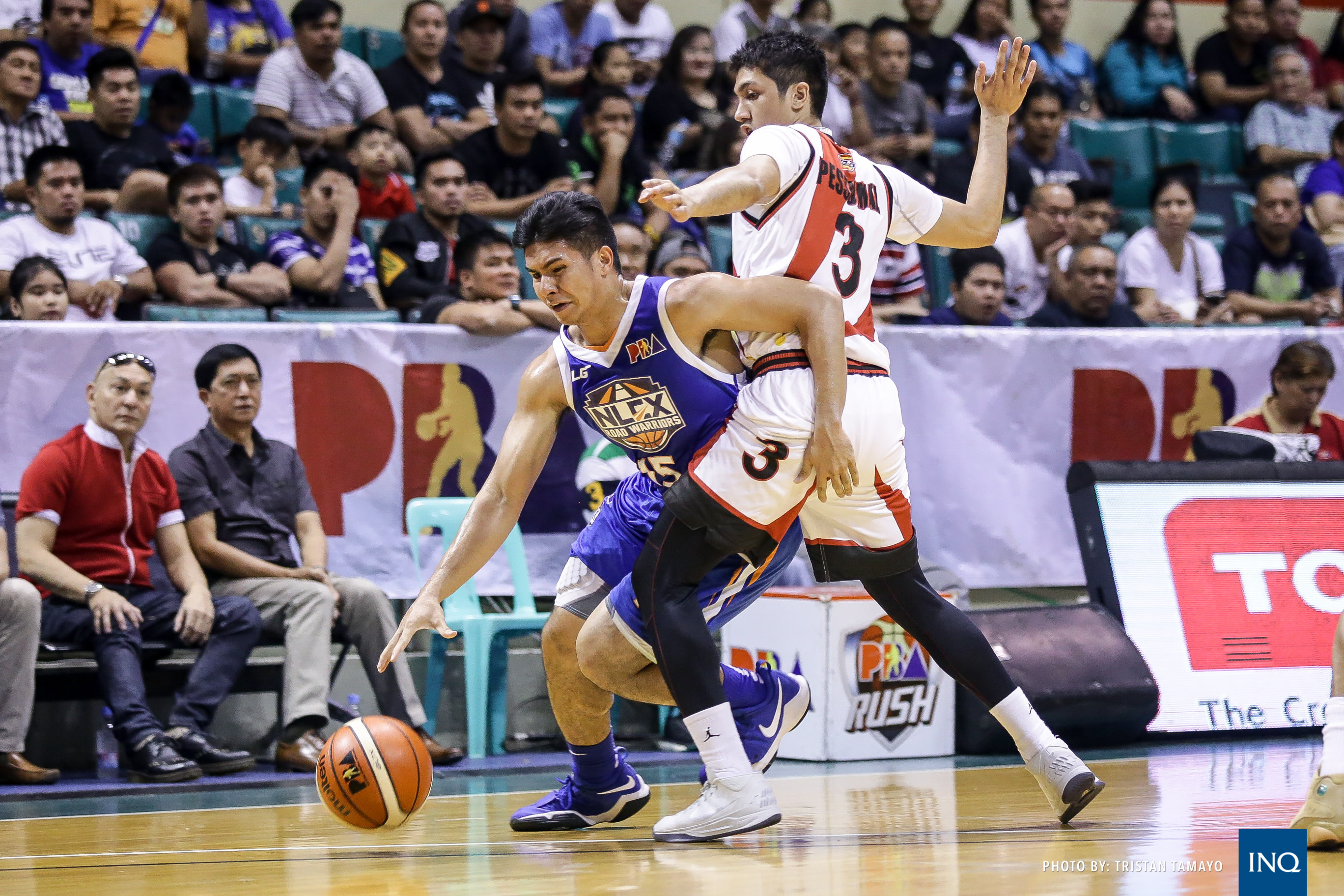 Ravena says staredown not intended to shame Pessumal | Inquirer Sports