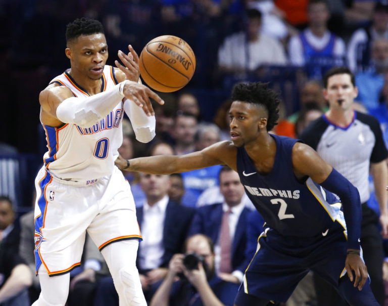 George, Westbrook lead Thunder past Grizzlies | Inquirer Sports