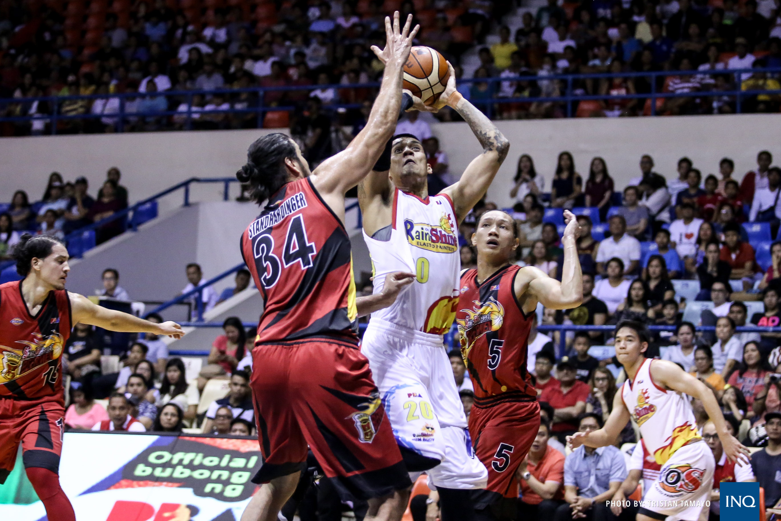 Gutsy Rain Or Shine Keeps San Miguel Winless With OT Win | Inquirer Sports