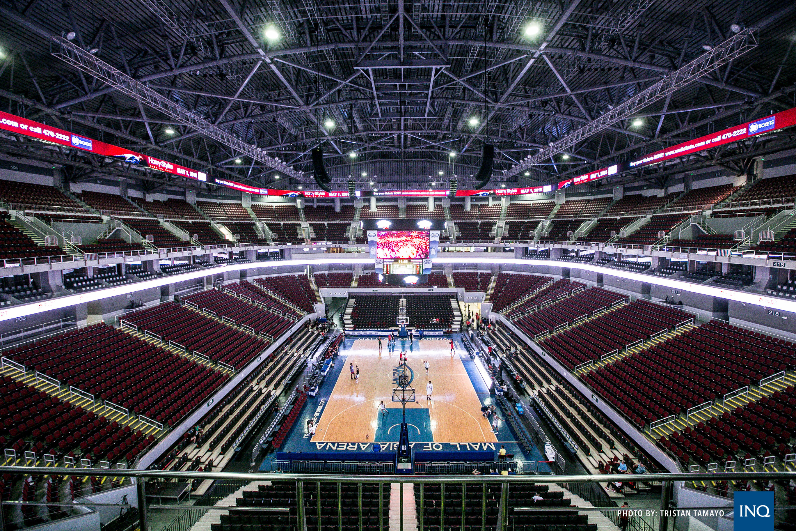 PBA games are returning to MOA Arena. 
