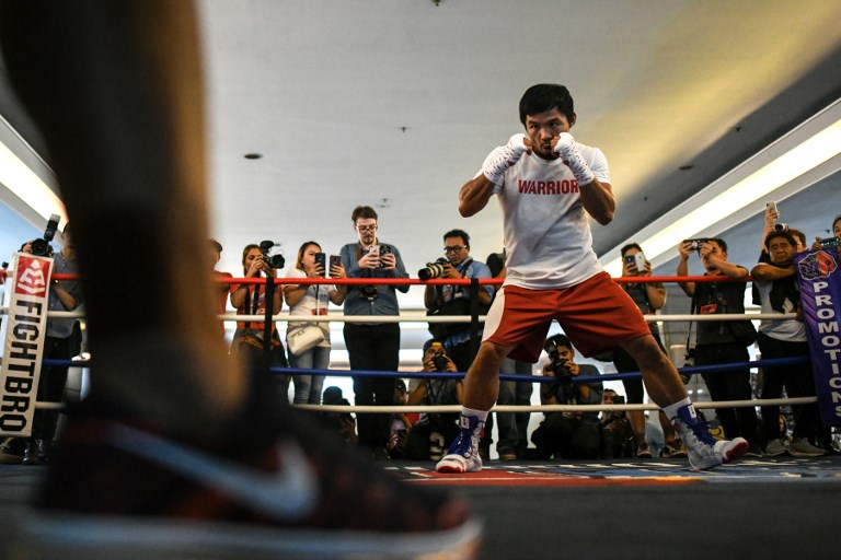 Pacquiao donating boxing ring, equipment to Malaysian boxers Inquirer