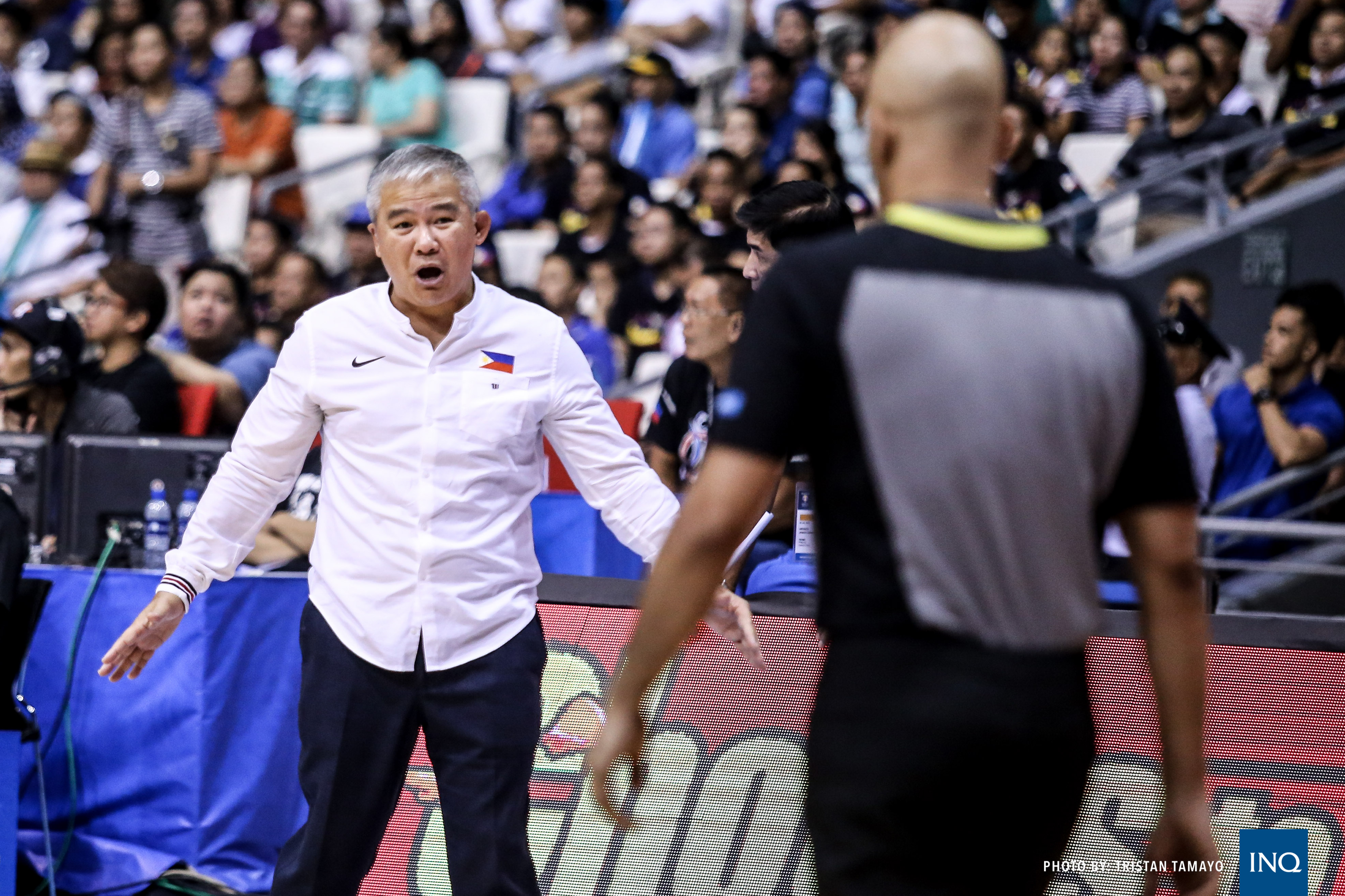 FILE–Gilas Pilipinas coach Chot Reyes.