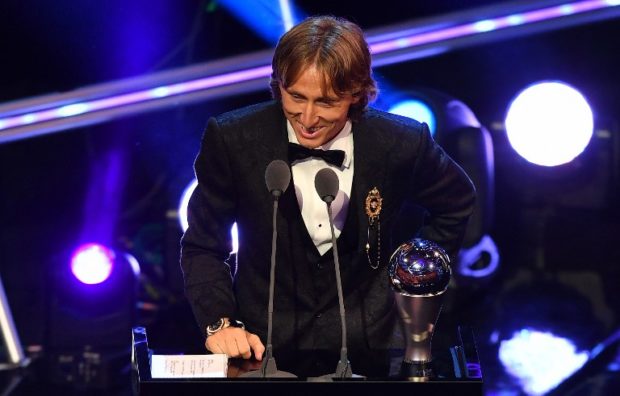 Modric crowned world's best, ends Ronaldo-Messi era