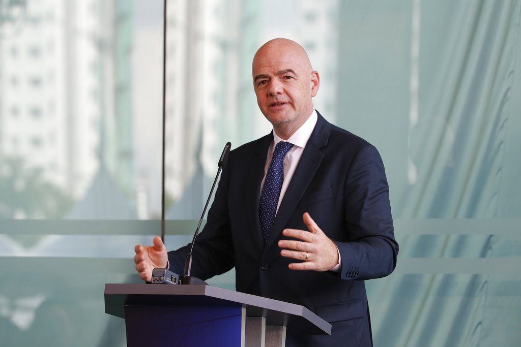 Infantino expects release of info from cyberattack on FIFA